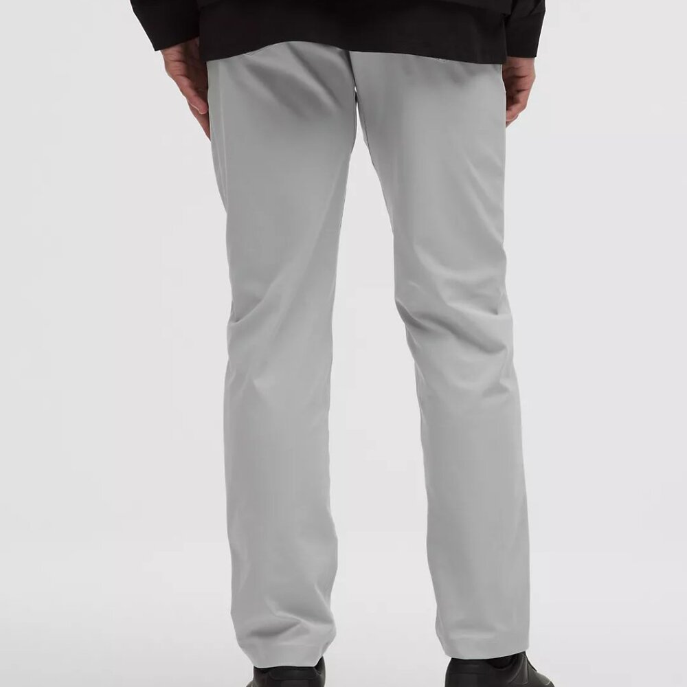 NWT Lululemon ABC Pant Slim - silver drop - Picture 3 of 8